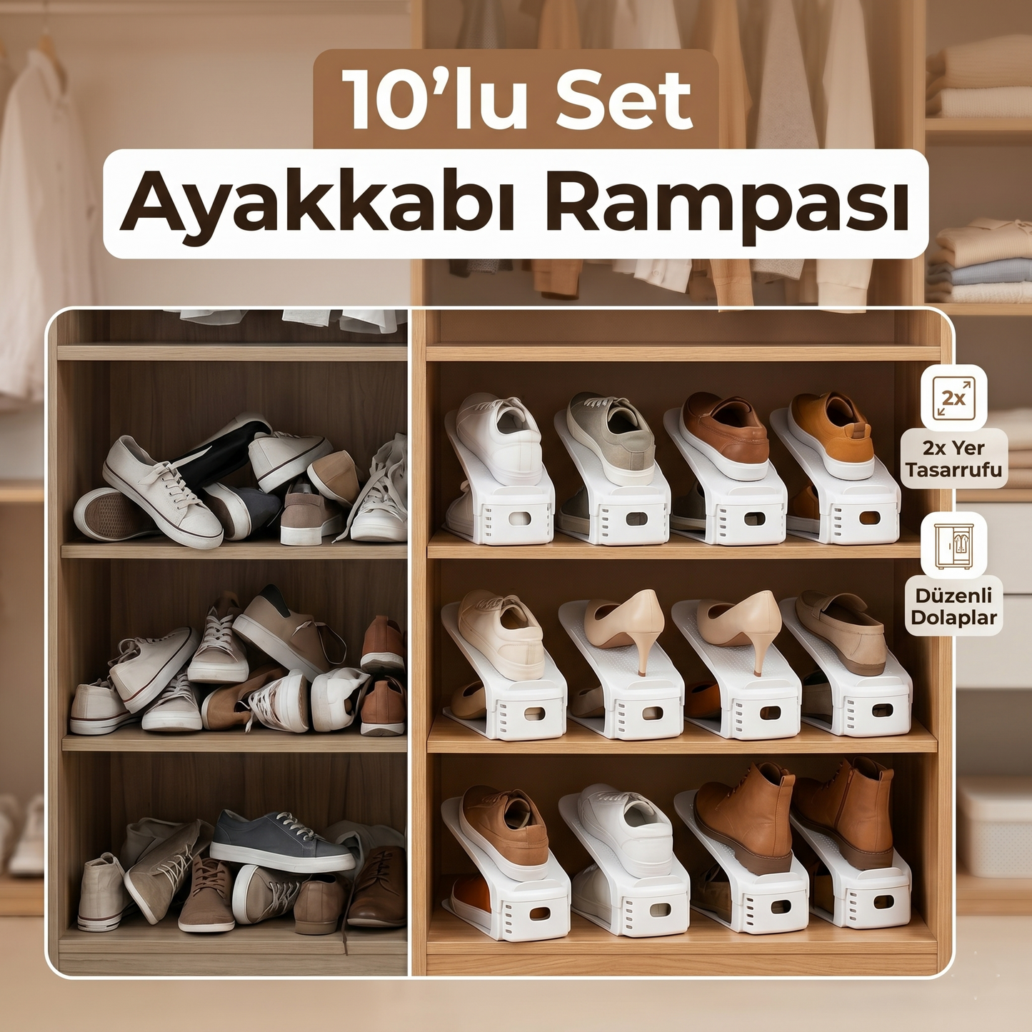 Oligama™ Ayakkabı Düzenleyici Rampa